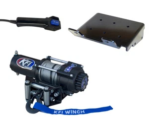 KFI SUZUKI KING QUAD 400 2008-2024 MOUNT AND 3000 LB ATV WINCH STEEL CABLE - Picture 1 of 1