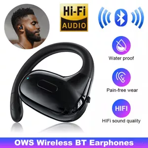 Bluetooth 5.3 TWS Headset Wireless Kopfhörer Ohrhörer Stereo Kopfhörer Ohrbügel - Bild 1 von 22
