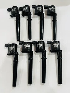 SVT Cobra (8) Edelbrock Max-Fire Ignition Coil For Select 1999-11 Ford 4.6L-5.4L - Picture 1 of 3