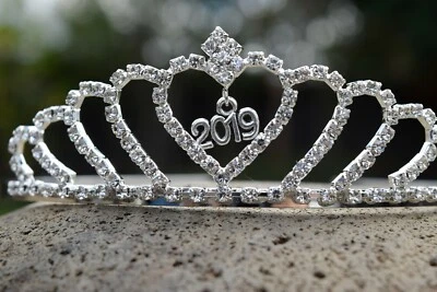 Graduation Tiara Crown Class of 2026 Senior Year Gift Prom Headband Cheer USA - Image 1 of 4