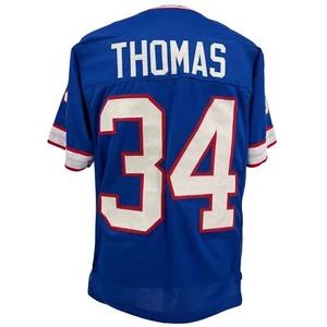 Thurman Thomas Jersey Blue Buffalo | Unisex Sizes S-6XL Unsigned Sewn Stitched - Picture 1 of 5