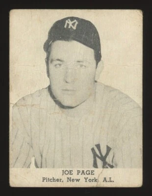 1947 Tip Top Bread Joe Page - Marked - Image 1 of 2