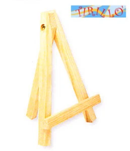 DOLL'S HOUSE- Cavalletto in miniatura di legno 11x7,5x0,7 cm - 2 pezzi - Foto 1 di 1