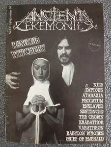 Ancient Ceremonies #3 1999 Manowar Witchery Enslaved Varathron Peccatum Ataraxia - Imagen 1 de 10