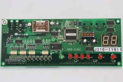 11811 NATIONAL INSTRUMENTS PCB, BOARD RESELLER NPB-536C - Image 1 of 4