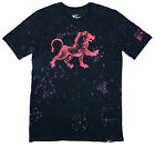 Nike Lebron James Leo Lion Constellation Size M Mens Black Drifit Crew T-Shirt