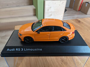 Audi  RS 3 Limousine     "   Glutorange / Solar Orange    "     1:43  iScale