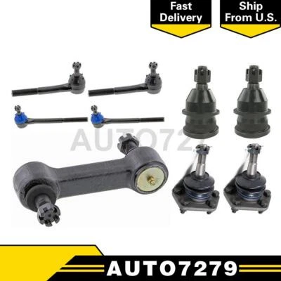 Junta de rótula de extremo de varilla de amarre de brazo ralentí Mevotech 9 piezas para camioneta GMC G15/G1500 1971 1972 Foto 1 de 4