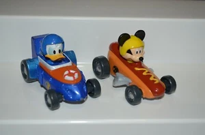 2016 Mattel Disney Junior Mickey Mouse Club House RACERS Car Hot dog Boat LOT 2 - Picture 1 of 3