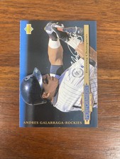 1994 Upper Deck Silver Signature #312 Andres Galarraga Colorado Rockies