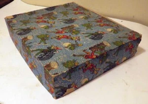 Rare 1930s-1940s Vintage Christmas Department Store Gift Box – 13” x 11” x 2.5” - Picture 1 of 7