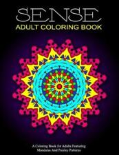 Sense Adult Coloring Book - Vol 4: Relaxation Coloring Books For Adults
