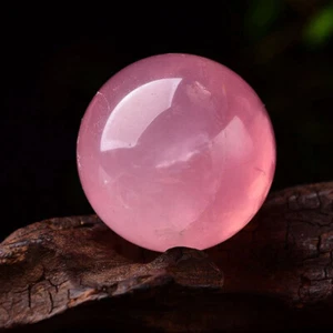 Pietra sfera cristallo quarzo rosa naturale grande 70 mm sfera pietra con supporto US - Foto 1 di 18