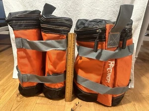 ABCCANOPY Canopy Weights Gazebo Tent Sand Bags, Orange/Black Tailgate - Picture 1 of 4