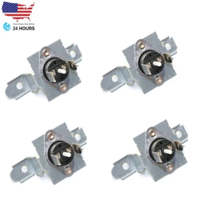 Paquete de 4 termostato de límite alto para secadoras LG 6931EL3003C para secadoras LG 1268365, PS3530484 Foto 1 de 4