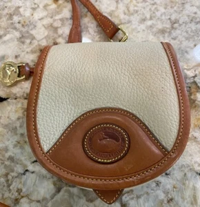 Borsa a tracolla Dooney & Bourke pelle bianca vintage pelle per tutte le stagioni - Foto 1 di 6