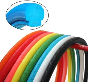 aBigjoy 700x23C Neumático Sólido Neumático Tubeless Ajuste Llanta Bicicleta OD 630mm de Ranura 13-16mm - Imagen 1 de 20