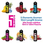 5 Elements Longfill 10ml Aroma in 120ml Flasche zum Mischen von eLiquid Vovan