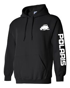 POLARIS SIDE BY SIDE Hoodie BLACK or NAVY Sweatshirt *CHOOSE DESIGN COLOR ATV