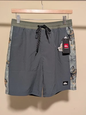 Boardshorts Quicksilver Standard Floral Gris Hombre Mediano Foto 1 de 2