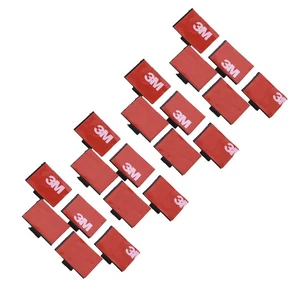 20 Pack Self-Adhesive 3M Wire Tie Cable Clamp Clip Holder For Car Dash Camera E - Afbeelding 1 van 15