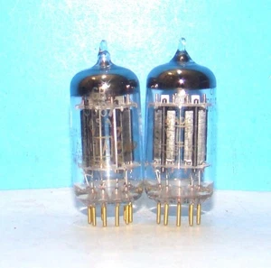5687 Tung-Sol radio audio amplifier electron vacuum tube 2 valve tested 5687 - Picture 1 of 3