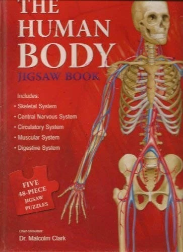 HUMAN BODY JIGSAW BOOK By Clark-malcolm **BRAND NEW** Foto 1 de 1