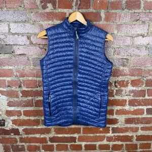 Peter Millar Weste Herren klein blau gesteppt wattiert durchgehender Reißverschluss leicht Golf - Bild 1 von 7