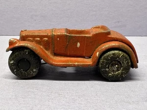 Kilgore Gusseisen 1933 Take Apart Roadster Hubley 3 1/2" rot - Bild 1 von 15