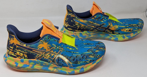 Scarpe Asics Noosa Tri 14 uomo taglia 11 running sneaker atletica blu 1011B368