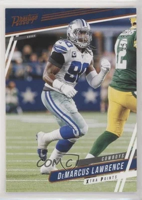 2020 Panini Prestige Xtra Points Orange /50 DeMarcus Lawrence #74 - Image 1 of 2