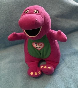 2013 Barney 10" Singing Plush Lyons Stuffed Barney Sings ❤️(I Love you Song)❤️ - Picture 1 of 7