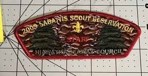 HIAWATHA SEAWAY COUNCIL 2009 SABATTIS PRENOTAZIONE STAFF STRIP BOY SCOUT BSA CSP - Foto 1 di 1