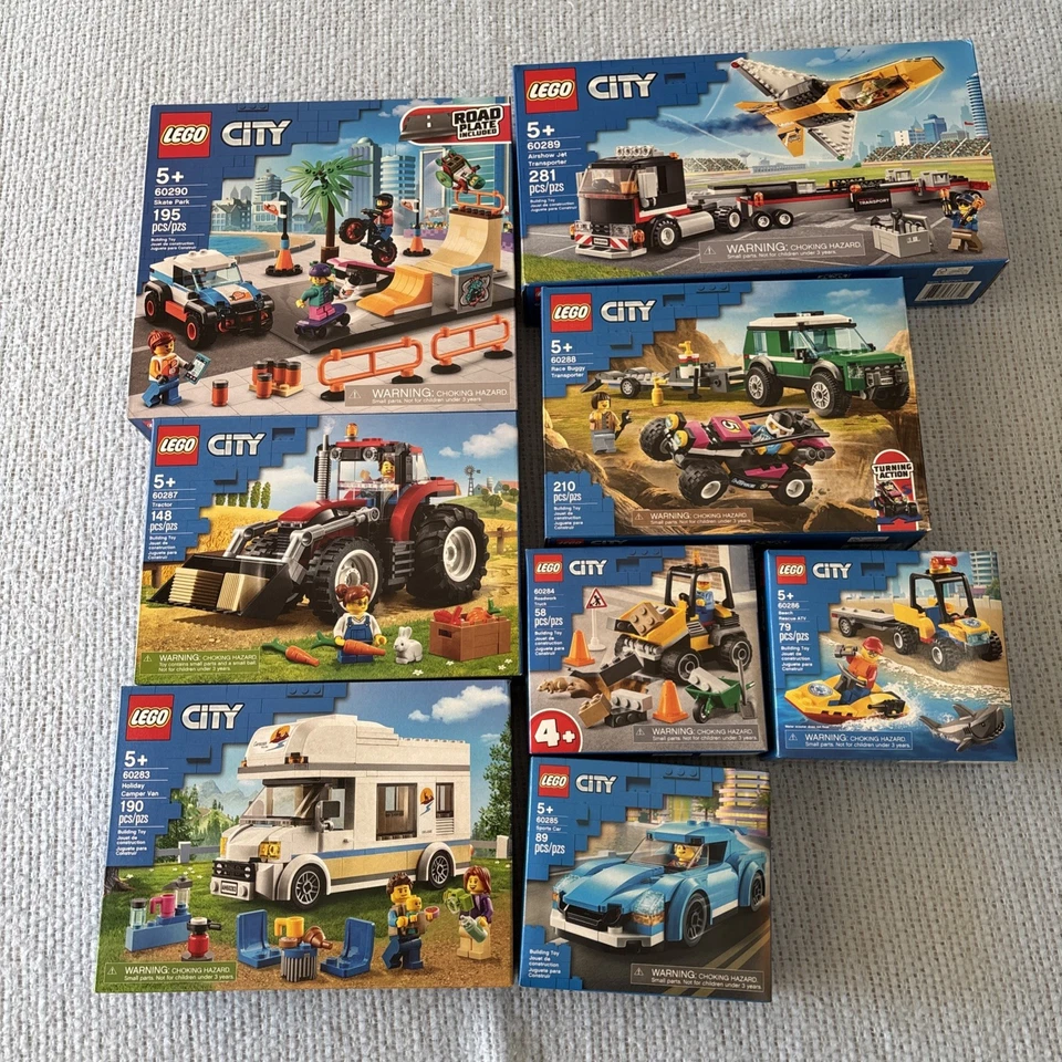 Lego City 2021 Lot 60283 60284 60285 60286 60287 60288 60289 60290 New! - Image 1 of 1