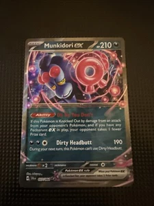 Munkidori ex 037/064 Shrouded Fable Double Rare Pokemon TCG Mint NM Pack Fresh - Bild 1 von 10