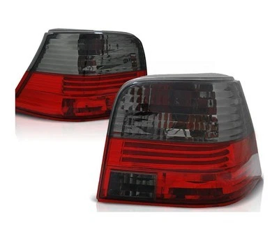 Faros TRASEROS para VW Golf IV 1997-1999 2000 2001 2002 2003 VR-1986 rojo Fumar - Image 1 of 1