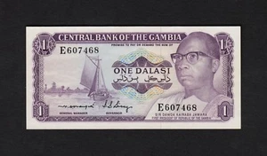 F.C. GAMBIA , 1 DALASI 1971/87 , S/C ( UNC ) , P.4c . - Picture 1 of 2