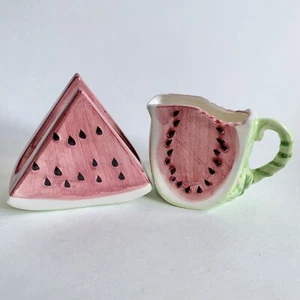 Juego de 2 piezas de jarra pequeña mordida salsa gravada picnic - Imagen 1 de 13