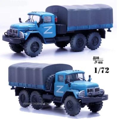 1/72 Russian Zil-131 Jill 131 Truck Model Blue - Image 1 of 4