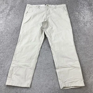 Ben Sherman Stretch Fit Pants Men's 38x30 Beige Straight Chino Casual - Picture 1 of 13