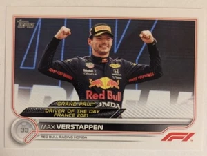2022 Topps Formula 1 Base Card #179 Max Verstappen - Picture 1 of 1