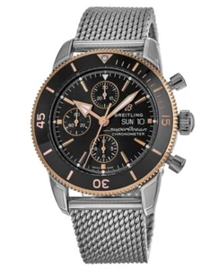 New Breitling Superocean Heritage II Chronograph 44 Men's Watch U13313121B1A1 - Afbeelding 1 van 4