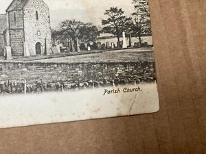 UPHALL DAMAGED  TONING   FOXING  ETC  VINTAGE  POSTCARD/ - Picture 1 of 9