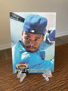 1992 Topps Stadium Club Members Choice SP #603 Ken Griffey Jr RARE ERROR SPOTS - Picture 1 of 3