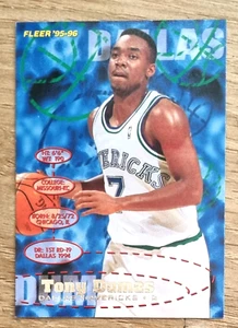 1995-96 NBA Fleer #215 Tony Dumars - Mavericks - Picture 1 of 2