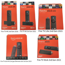 Amazon Fire Stick Alexa Voice Remote All Models HD and 4K 2nd, 3rd Generations