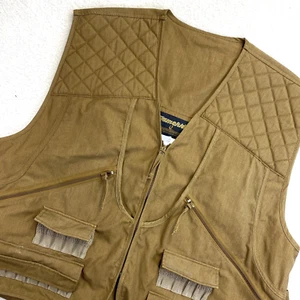Vintage Gamehide Vest Mens 3XL Tan Quilted Style 300 Hunting Shooting Jacket - Picture 1 of 10