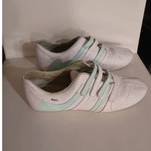 Lacoste Damen Sneaker Gr. 8 weiß mit meerschaumgrünen Akzenten - Bild 1 von 5