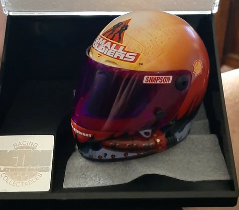 TONY STEWART MINIATURE SMALL SOLDIERS HELMET Cover