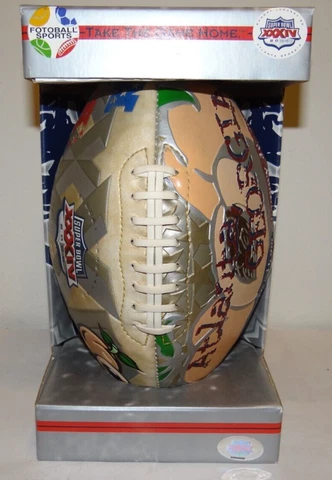Super Bowl XXXIV 34 Commemorative Full Size Football Georgia Dome 2000 NFL Cover
